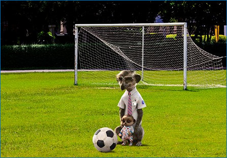 Baby Oleg Footballer